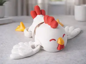 Cute Chicken Articulated Flexi Toy with Wings
