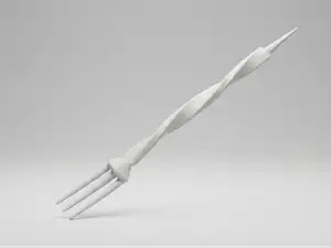 Aesthetic 2-in-1 Hookah Fork & Poker
