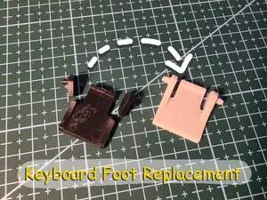 Keyboard Foot Replacement - Take Me Knock (Tracer)