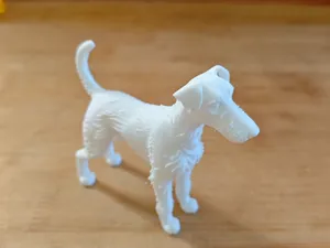 刚毛猎狐梗 犬  小狗 狗狗 一体打印 新手友好 摆件 办公室 桌面 玩具 礼物 儿童