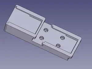 Qidi Q2 double mount for Box and Ext Spool