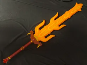 塞尔达传说:火焰大剑(1:1实际尺寸)