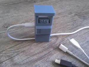 Gasoline Pump Usb Charger - Fits Multiple Chargers