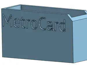 MetroCard Holder
