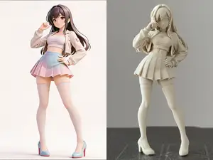 动漫女孩 手办