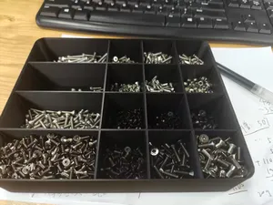 螺丝盒子分格零件盒