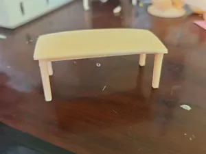 长桌子模型 儿童过家家玩具