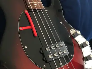 Musicman stingray bass thumb rest