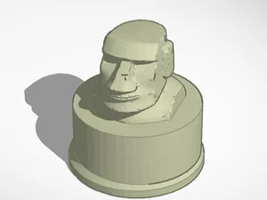 Ender 3 V3 SE Moai button/knob