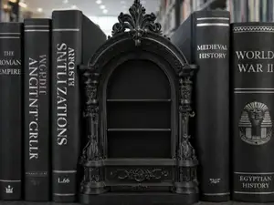 Goth Mini Bookshelf Victorian Bookshelf Decor