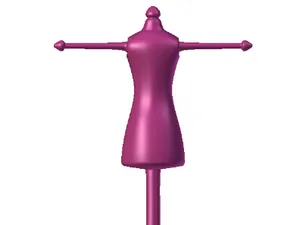 Jewelry Mannequin Display Stand For Necklaces