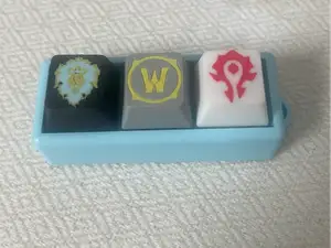 魔兽世界logo按键解压玩具