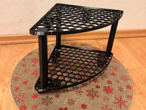 Bathroom corner shelf