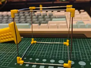 适用于直径1.6mm铁丝的三通