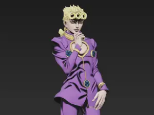 Giorno Giovanna – JoJo’s Bizarre Adventure Fan Art