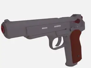 Stechkin APS pistol no sclae