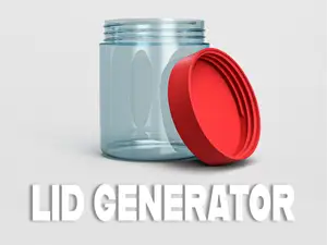 Threaded Lid Generator