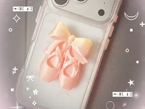 芭蕾舞鞋蝴蝶结手机气囊支架