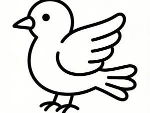 线条鸟和《鸟》模型