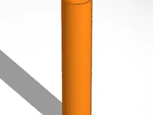 5.25" Round Nose Ice Rod Handle
