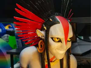 阿凡达3女祭司瓦琅雕像