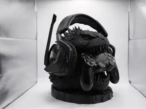 Godzilla Controller & Headphone Holder