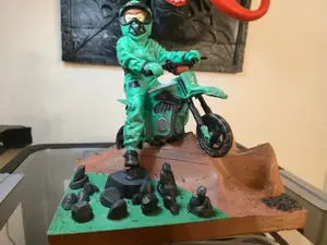 motorbike with child