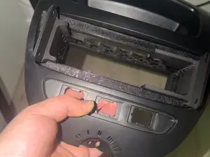 radio frame for aygo/107/c1