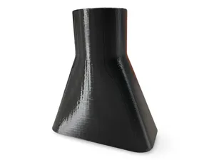 Dust Extraction Funnel 160x80mm DN50