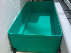 A1 poop basket with tunnel for power cable