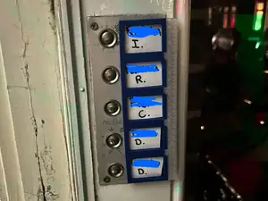 DoorbellNameplate Holder (Single & 5-Slot Version)