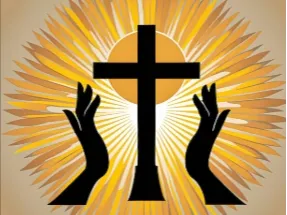a cross 