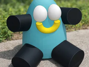 cool macaroni toy for shelf