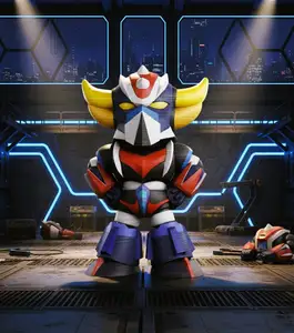 Goldrake - Chibi Robot Figurine