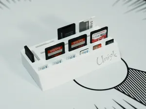 存储卡收纳(SD卡,CFA卡,MicroSD卡)
