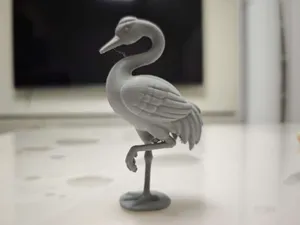 云顶单足鹤