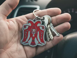 Erzincan Simgesi Çift Başlı Kartal Anahtarlık