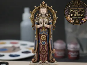 Guanyin Bodhisattva of Compassion Sacred Statue