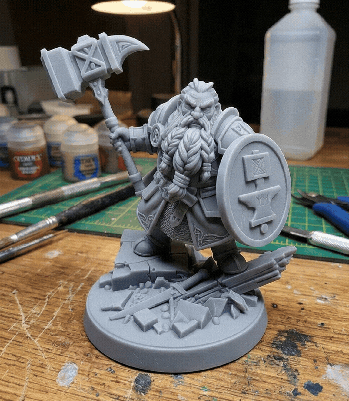 Forge Guardian - Dwarf Paladin & Cleric