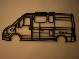 Fiat Ducato 244 Camper Silhouette