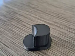 Plug for aluminum chair tubing (oval)