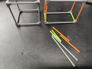 正方体  长方体 框架  小学五年级数学