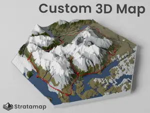 Custom 3D Map | Stratamap
