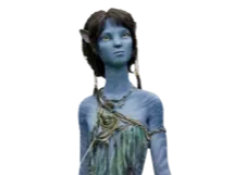 Avatar Kiri Süß Menschlich Sammelfigur Stand
