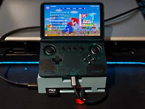 retroid pocket flip 2 stand avec hub usb