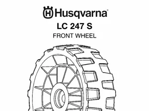 HUSQVARNA - LC 247 S FRONT WHEEL