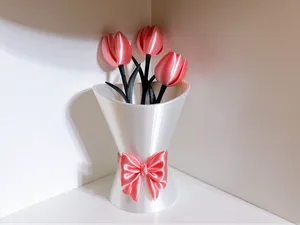 蝴蝶结花瓶(无需AMS)