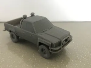 Toyota Hilux BTTF McFly Détaillé scène BTTF