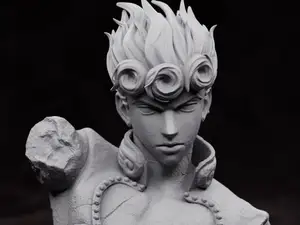 Giorno Giovanna Bust - JoJo's Bizarre Adventure