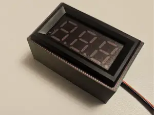 Voltmeter casing